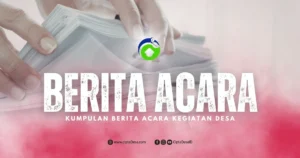 Berita Acara Musdes Pertanggungjawaban APB Desa