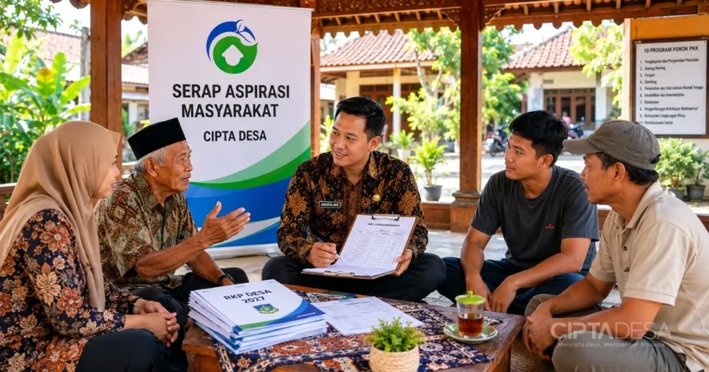 Tabel Serap Aspirasi Masyarakat [Reses BPD]