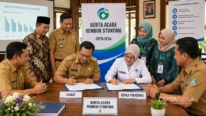 Berita Acara Rembuk Stunting Kecamatan