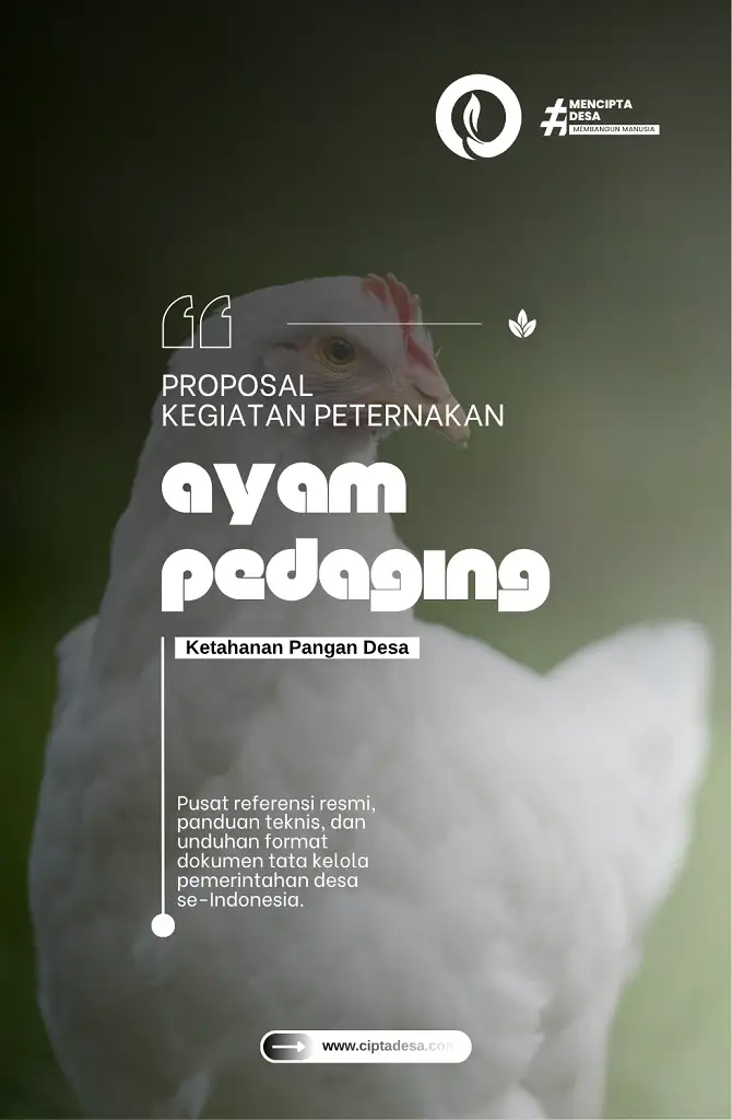 Proposal Peternakan Ayam Pedaging [Ketahanan Pangan]