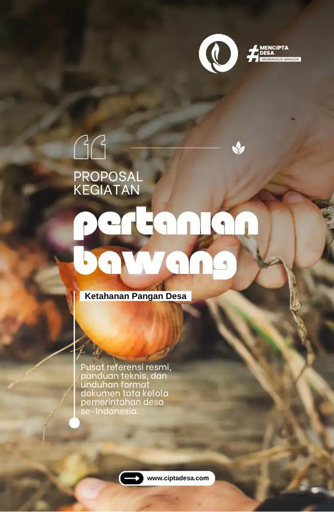 RAB Usaha Tematik Bawang